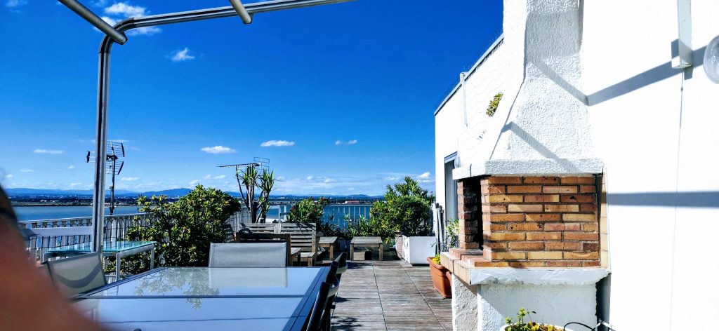 Les terrasses du Front de Mer location de vacances à la semaine ou au mois avec grande terrasse sur la plage de Palavas