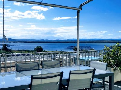 Les terrasses du Front de Mer location de vacances à la semaine ou au mois avec grande terrasse sur la plage de Palavas